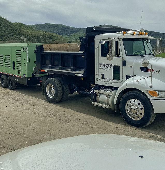 Troy Construction Truck Image